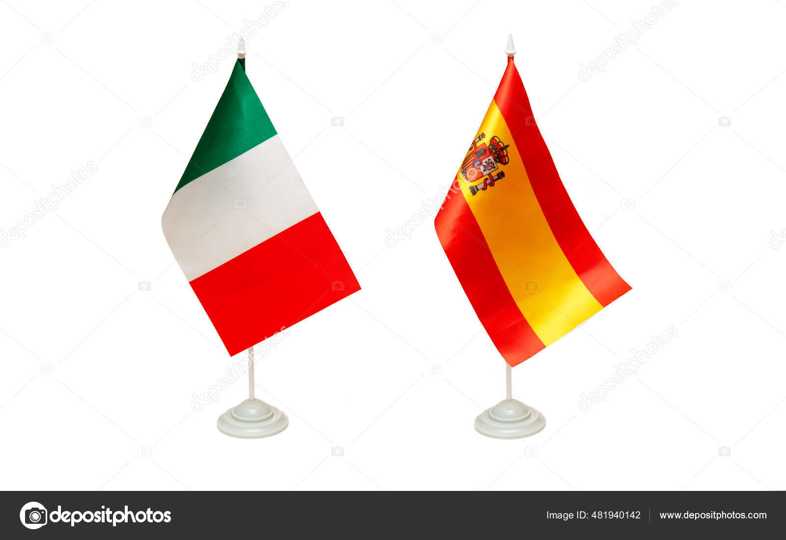 Bandeira da espanha vs brasil