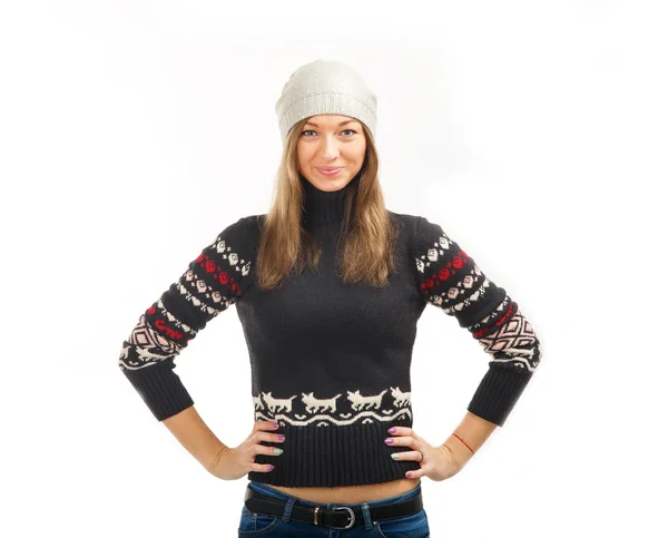 Kış ceket kadında. Güzel kış kadın.