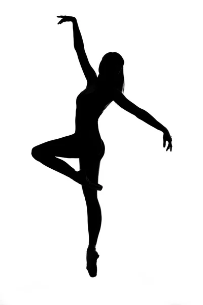 ジャンプのバレエ ダンサー — ストック写真
