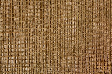 Çuval bezi arka plan. Doğal dokulu tuval