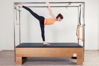 cadillac fitness egzersiz Pilates aerobik eğitmeni kadın