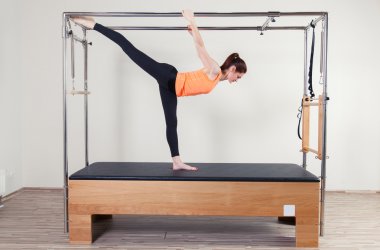 cadillac fitness egzersiz Pilates aerobik eğitmeni kadın