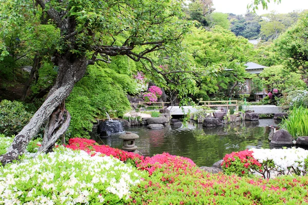 日本スタイルの公園 — ストック写真