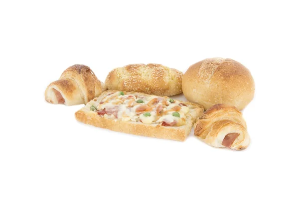 Fransız ekmeği Pizza, sarımsaklı ekmek, kruvasan, ekmek rulo