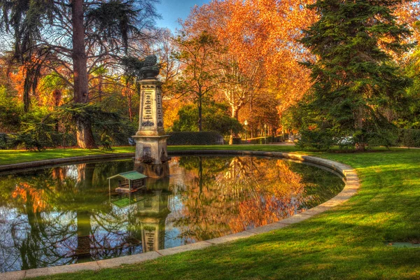 Retiro Park Obraz Stockowy