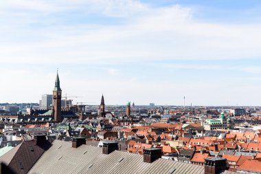 Kopenhag panoramik görünüm