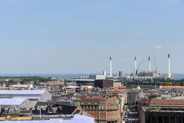 Copenaghen vista panoramica Foto Stock