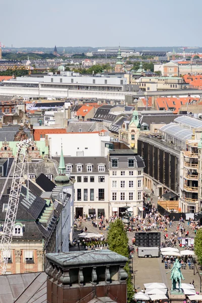 Copenaghen vista panoramica Fotografia Stock