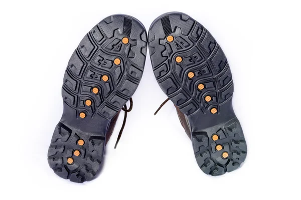Soled Hiking Boots — Stock Photo, Image