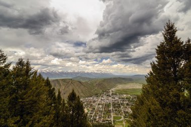 Jackson Hole havadan görünümü