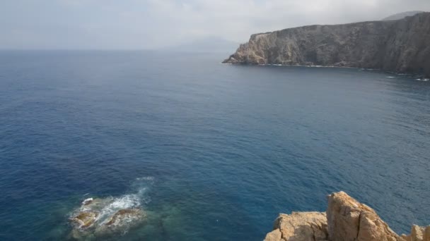 Stunning coastline, Sardinia. — Stock Video