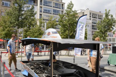 Güneş enerjili araba antwerp