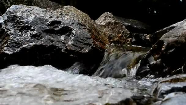 Little waterfall — Stock Footage Little waterfall Royalty Free Stock Footage