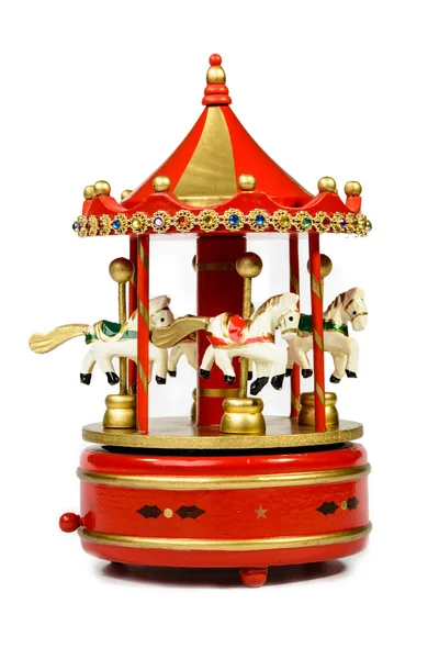 Ahşap atları ile eski Carillon