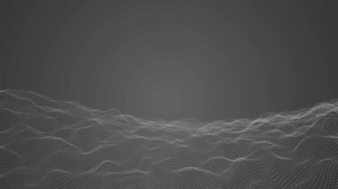 Moda modası rengi nihai gri. Bir dizi noktadan oluşan bir soyutlama.