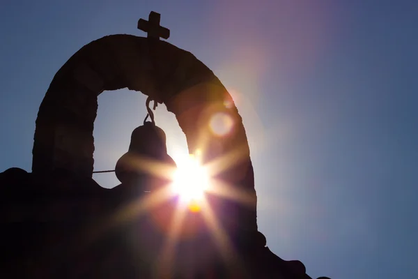 Bell tower of the old church — Stock Photo, Image