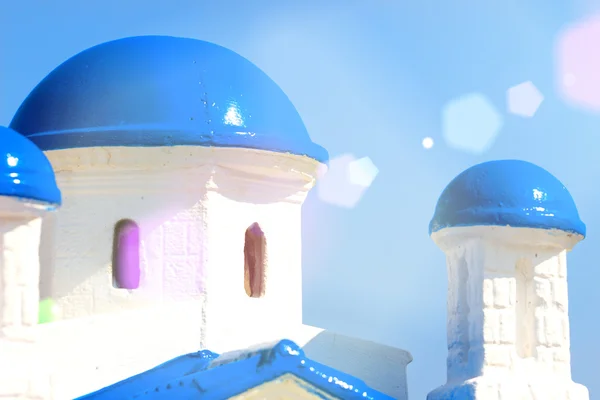 Santorini kerk — Stockfoto
