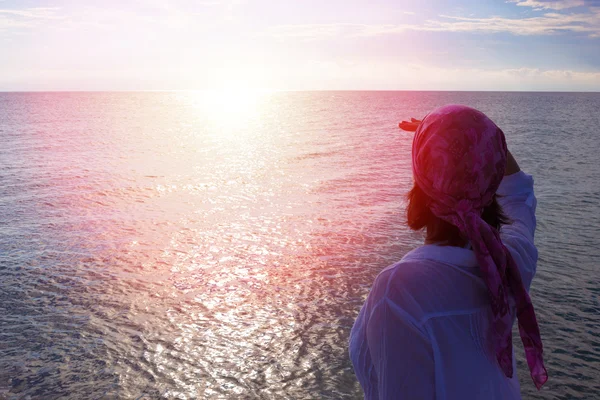 Genieten van de zee alle zintuigen — Stockfoto