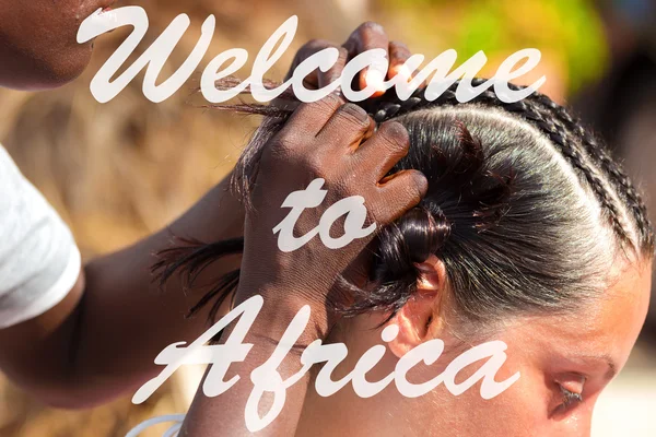 Willkommen in Afrika — Stockfoto