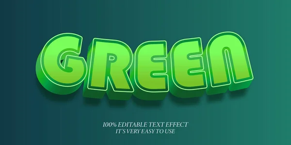 Yeşil düzenlenebilir stil metin efekti, gerçekçi 3D kan metni efekti
