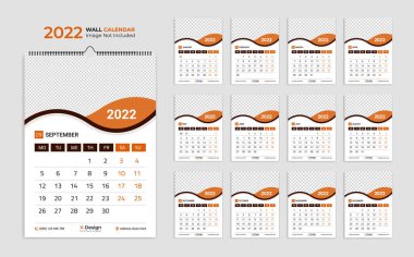 Duvar takvimi 2022. Yıllık planlamacı. Okul ve şirket programı.