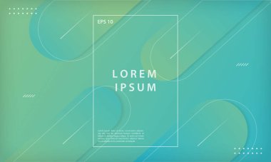 Soyut gradyan geometrik şekiller arka plan. Modern vektör tasarım şablonu.