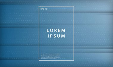 Noktalı modern soyut eğimli mavi arkaplan. Modern vektör tasarım şablonu.