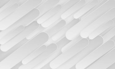 Soyut geometrik beyaz ve gri arkaplan. Modern vektör şablonu.