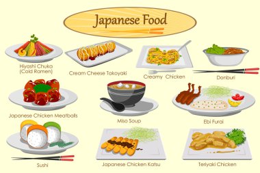 Lezzetli Japon gıda topluluğu