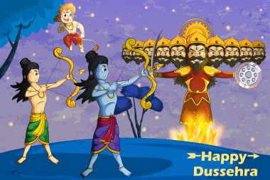 Rama Ravana Dussehra sırasında öldürmek