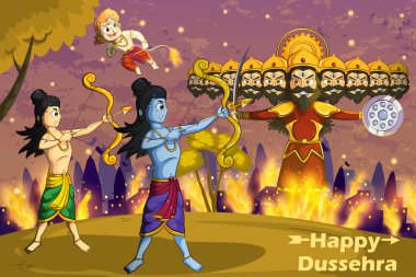 Rama Ravana Dussehra sırasında öldürmek
