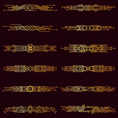 Altın antika Victoria dönemi sanat dekoratif dekoratif dekoratif bölücü tasarım çerçeveleri düğün davetiyesi için zarif afiş yaratıcı şablon tasarımı