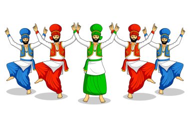 Sih Bhangra yapıyor
