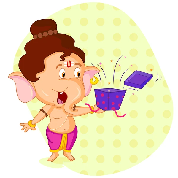 Happy Ganesh Chaturthi offre de vente — Image vectorielle