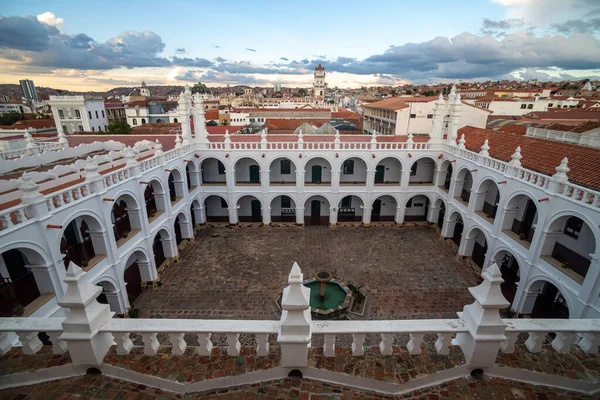 Березня 2020 Року Двір Монастиря Сан Феліпе Нері Сукре Болівія — стокове фото