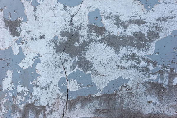 Μπλε Σκούρα Μπλε Παλιά Γύψινη Υφή Στον Τοίχο Του Δρόμου — Φωτογραφία Αρχείου