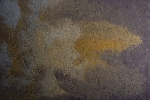 Θραύσμα από φόντο τοίχου υφή θερμού τόνου κίτρινο-καφέ χρώμα με σχέδια — Φωτογραφία Αρχείου