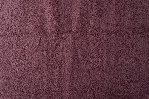 Textura de toalla marrón primer plano, vista superior, fondo de pantalla —  Fotos de Stock