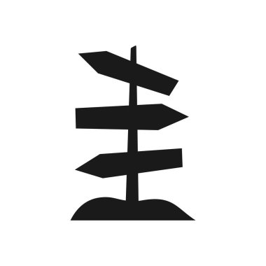 Metin için boşluk ile hareketin yönünü gösteren oklar.