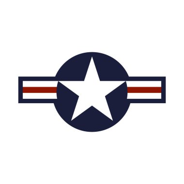 ABD Hava Kuvvetleri kimlik kartı. Logo..