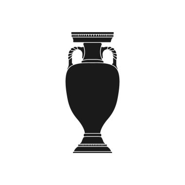 2020 Avrupa Futbol Şampiyonası Kupası ikonu. 2021 fincanının silueti..