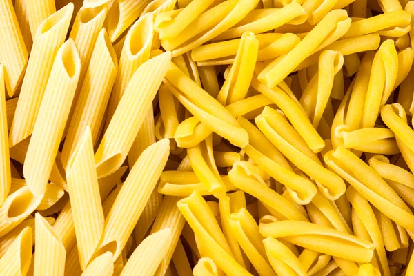 Italienische Pasta, Hintergrund Textur — Stockfoto