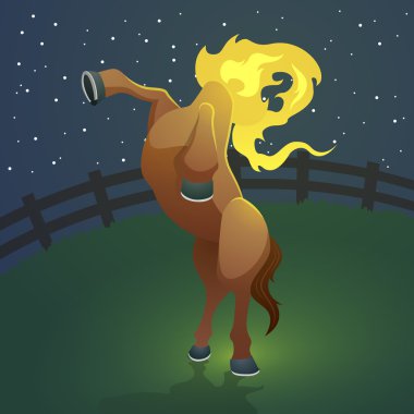 Mula sem cabeca (başsız katır), lanetli bir kadın