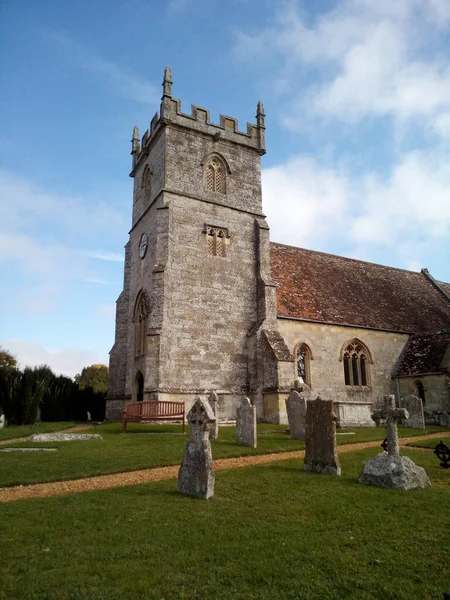 Kirche Saint Marys in Wylye in Wiltshire, England — Stockfoto