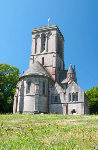 Igreja paroquial de St Jamess em Kingston, na área de Purbecks em Dorset, Inglaterra, Reino Unido — Fotografia de Stock