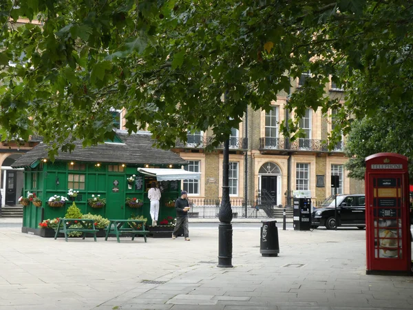 Russell Square Cabmans härbärge och café i London — Stockfoto