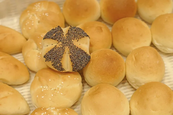 Pan blando para el desayuno — Foto de Stock