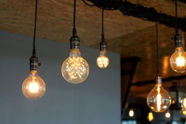 Dekoratif antika tungsten Işık Ampüller 