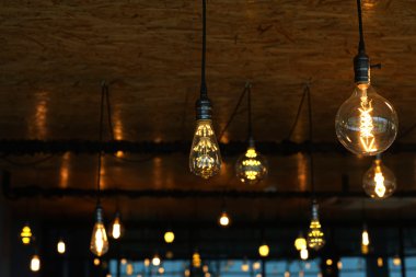 Dekoratif antika tungsten Işık Ampüller 