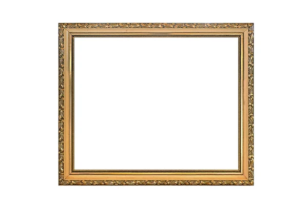 Antique golden picture frame — Stock Photo, Image